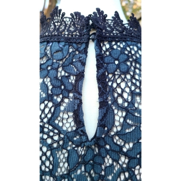 NWT Zara Lace Midi Pencil Dress, Size XL - Picture 5 of 15